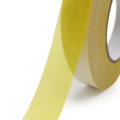 Dwustronna żółta taśma do wiązania dywanów bez pozostałości