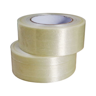 Wodaodporna taśma z włókien monoorientowanych z włókien szklanych o grubości 150 μm i wielkości 48 mm * 40 m do pakowania