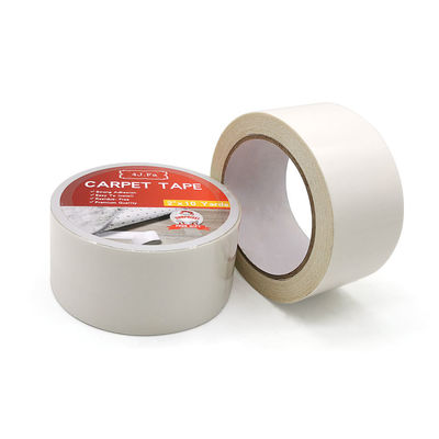 Double Sided Heavy-Duty Wood Carpet Tape Super Strong Hot Melt Rubber for Carpet Floor Rug Carpet Applications for Masking