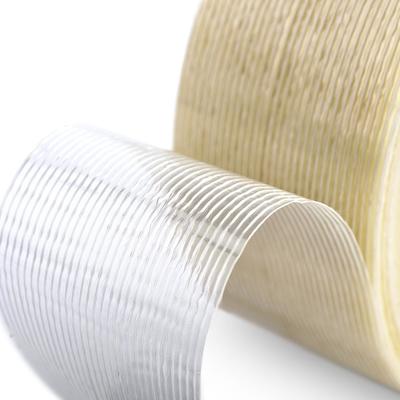 Wysoka wytrzymałość na rozciąganie 400 N/calowy taśma z włókna szklanych z przyczepnością 11 N/calową i grubością 150 μm