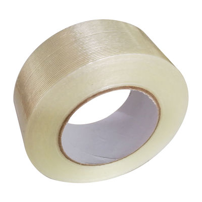 Wodaodporna taśma z włókien monoorientowanych z włókien szklanych o grubości 150 μm i wielkości 48 mm * 40 m do pakowania
