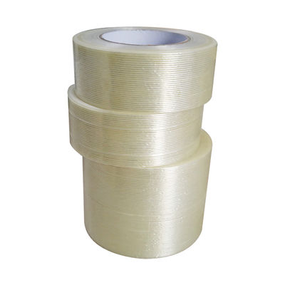 Wodaodporna taśma z włókien monoorientowanych z włókien szklanych o grubości 150 μm i wielkości 48 mm * 40 m do pakowania