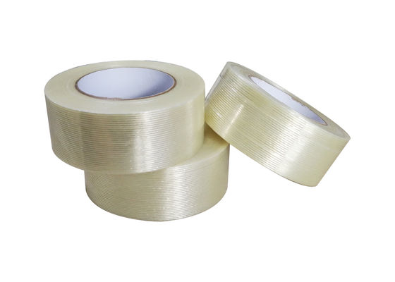 Wodaodporna taśma z włókien monoorientowanych z włókien szklanych o grubości 150 μm i wielkości 48 mm * 40 m do pakowania