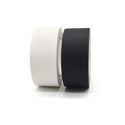 Czarna matowa taśma gafferowa, tkaninowa, do oznaczania sceny, podłogi, zakrywania kabli, profesjonalne zastosowanie