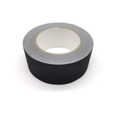 Premium Matte Tissue Black Gaffer Tape For Studio Stage Lighting Work Clean Finish