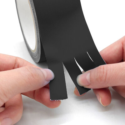 Premium Matte Tissue Black Gaffer Tape For Studio Stage Lighting Work Clean Finish