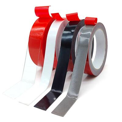 Custom High Bond Acrylic Foam Tape Double Sided For Metal Plastic Composite Panel Assembly