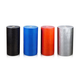 Niebieska / srebrna kolorowa rolka jumbo Duct Tape uszczelniająca krawędź dylatacyjna