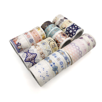 Salt Forest Series Spots Color Scrapbook Cut-Off Rule Washi Tape Bullet Journaling Deco Taśmy maskujące