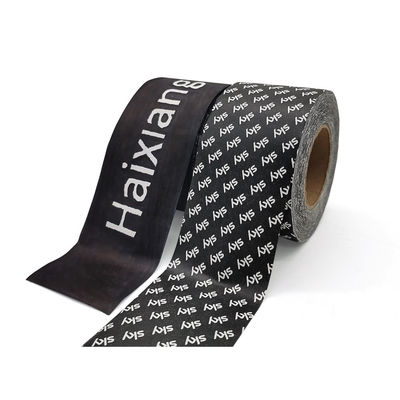 Czarna, ekologiczna taśma papierowa Kraft do zadruku do zaklejania pudełek